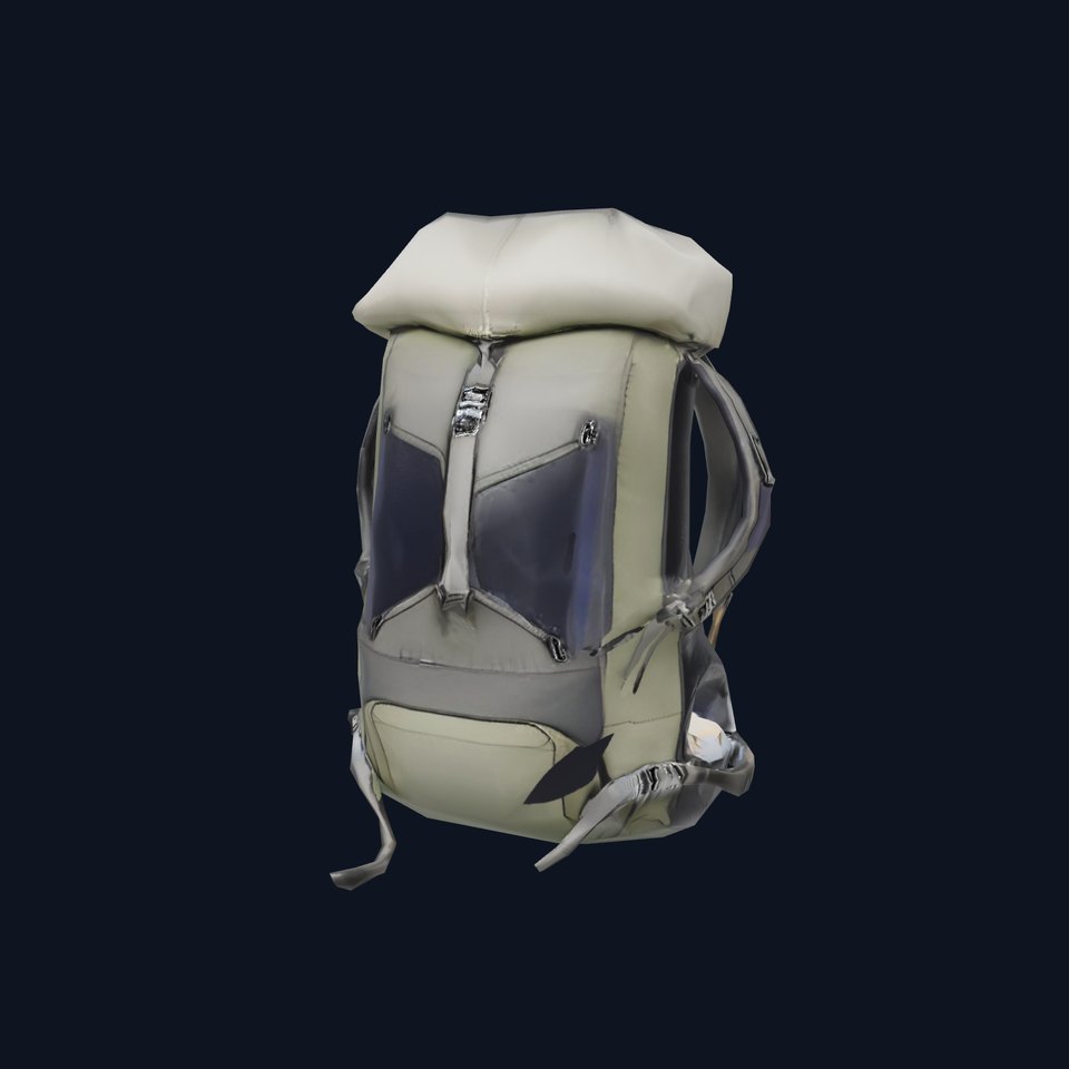 Olive Adventure Backpack model pack